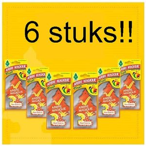 Arbre Magique luchtverfrisser 6x Fruit Cocktail