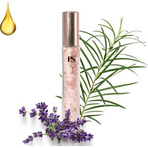 Positivity Shop™ - Etherische Olie Roller Edelsteen - Rozenkwarts - 15 ml - Aromatherapie - Gratitude - Edelsteen Rollerbal