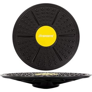 Balansbord ScSPORTS - Balanstrainer - Balanceboard - Geel - 36CM