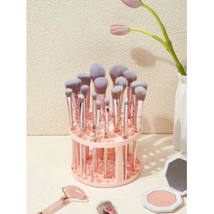 HOME ONLINE® Make-up Organizer - Cosmetica Opbergdoos - Voor Badkamer en Make up Tafel- Roze Beauty Organizer