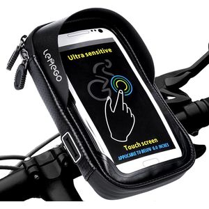 Fiets Telefoonhouder Waterdichte - Fietshouder Motorfiets- Stuur Fiets - Telefoonhouder 360° Rotatie Telefoon