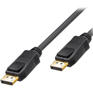 DisplayPort v1.2 Kabel 4K @ 60Hz Premium Gold-Plated 3 Meter