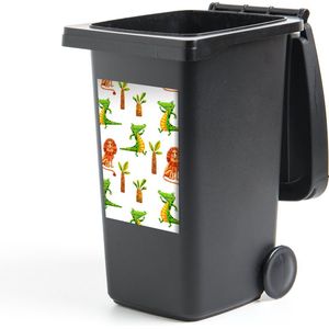 Container sticker Jungle - Design - Dieren - 40x60 cm - Kliko sticker