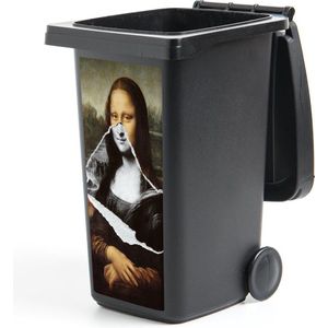 Container sticker Mona Lisa - Da Vinci - Kunst - 44x98 cm - Kliko sticker