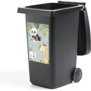 Container sticker Dieren - Kinderen - Jungle - 40x60 cm - Kliko sticker
