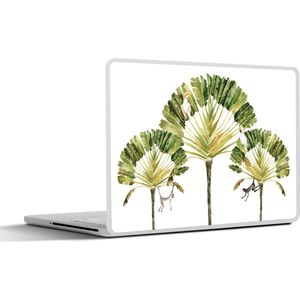 Laptop sticker - 14 inch - Jungle - Kaketoe - Boom - 32x5x23x5cm - Laptopstickers - Laptop skin - Cover