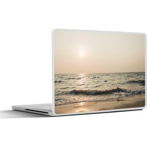Laptop sticker - 11.6 inch - Zand - Zee - Strand - 30x21cm - Laptopstickers - Laptop skin - Cover