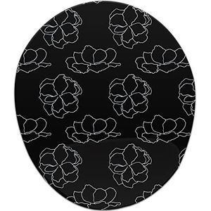 Questo Casa, Ergonomische muismat met polssteun, digitaal bedrukte muismat tegen schede problemen, antislip onderkant, voor kantoor en thuis, afmetingen: 20 x 23 cm