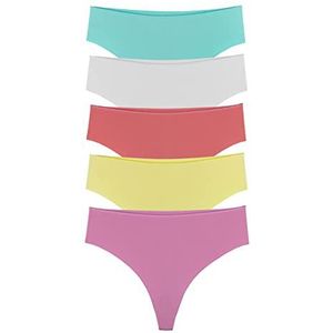 Bonamaison Dames TRGCSNS100250 Ondergoed, Multi kleuren, M