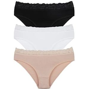 Bonamaison Dames TRGCSNS100041 Ondergoed, Multi kleuren, S