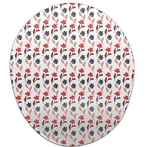 Questo Casa, Ergonomische muismat met polssteun, digitaal bedrukte muismat tegen schede problemen, antislip onderkant, voor kantoor en thuis, afmetingen: 20 x 23 cm