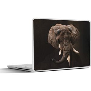 Laptop sticker - 10.1 inch - Olifant - Schilderij - Oude meesters - 25x18cm - Laptopstickers - Laptop skin - Cover