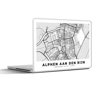 Laptop sticker - 12.3 inch - Kaart - Alphen aan den Rijn - Nederland - 30x22cm - Laptopstickers - Laptop skin - Cover