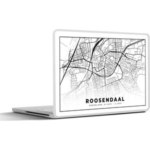 Laptop sticker - 14 inch - Kaart - Roosendaal - Nederland - 32x5x23x5cm - Laptopstickers - Laptop skin - Cover