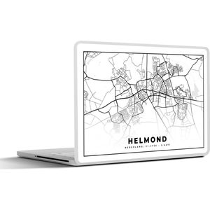 Laptop sticker - 13.3 inch - Kaart - Helmond - Nederland - 31x22,5cm - Laptopstickers - Laptop skin - Cover