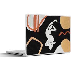 Laptop sticker - 11.6 inch - Kunst - Abstract - Mens - 30x21cm - Laptopstickers - Laptop skin - Cover