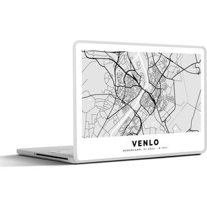 Laptop sticker - 14 inch - Kaart - Venlo - Nederland - 32x5x23x5cm - Laptopstickers - Laptop skin - Cover