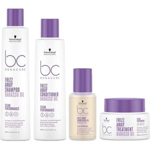 Bonacure Frizz Away Extra Care Set - 250+200+200+50ml