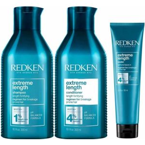 Redken - Extreme Length Leave-In Set - 300 + 300 + 150ml