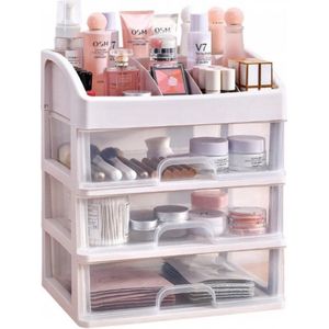 Make up Organizer met Lade - Cosmetica Opbergdoos - Sieradendoos - Beauty - Gratis Nagelborstel