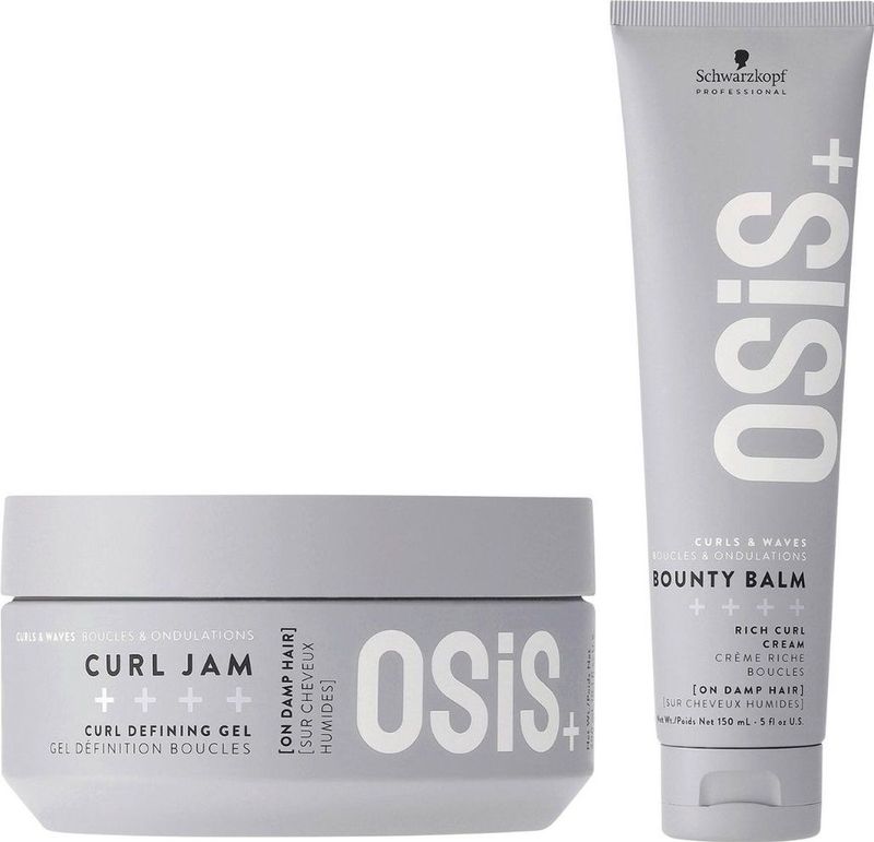 Schwarzkopf - OSiS+ Rich & Defined Curls Set - 300 ml en 150 ml - Haarcrème