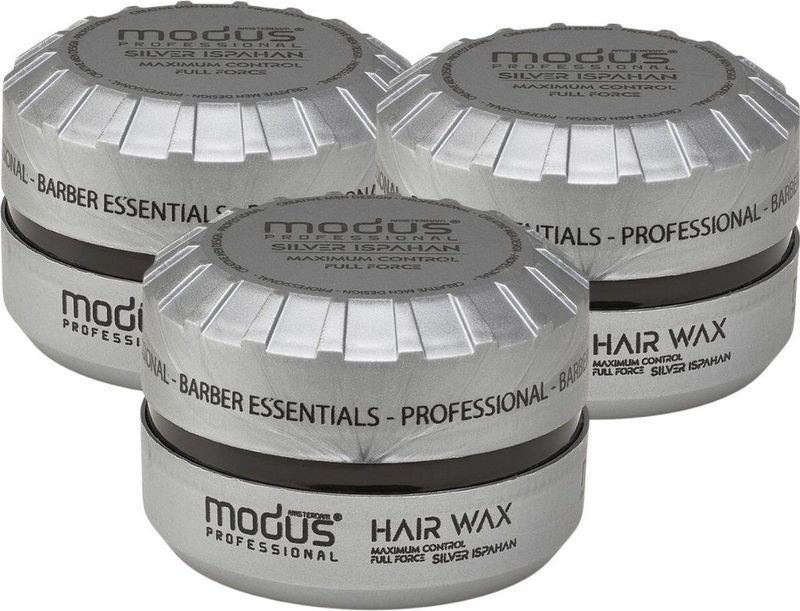 Modus - Maximum Control Silver Ispahan Hairwax - 150ml - 3-pack