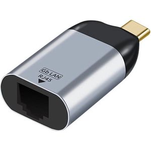 USB-C naar Ethernet adapter - Gigabit LAN Netwerk - USB naar RJ45
