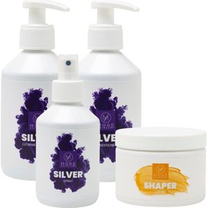 More Haircare - The Silver Styling Set - Haarstyling - 2x250+200+150ml