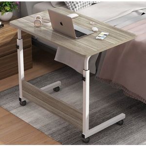 Bijzettafel - Laptop Tafel - Bedtafel - Bureautafel - Computertafel - Laptoptafel - Grijs