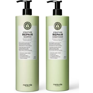 Maria Nila - Structure Repair Care Set - XL - 1000ml+1000ml