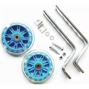 Zijwieltjes voor Kinderfiets - 12-20 Inch - Kleur Zwart - 12 inch/14 inch/16 inch/18 inch/20 inch - Zijwielen - Kinderfietsaccessoires