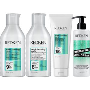 Redken - Acidic Bonding Curls Routine - Set - 2x300ml en 2x250ml