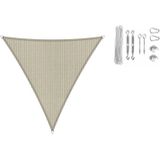 Shadow Comfort driehoek 3,6X3,6x3,6,m Neutral Sand metset