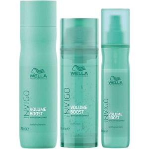 Wella - Invigo Volume Boost Luxe Set - Shampoo - Volume Boost - Hydraterende Werking