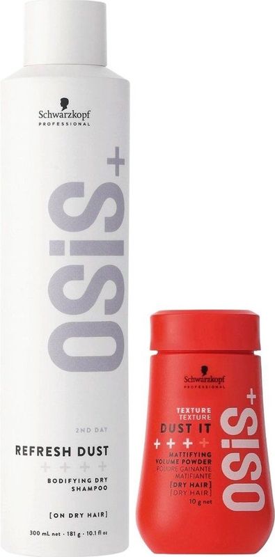 Schwarzkopf - OSiS+ Refresh & Volume Set - 300ml - Volumepoeder
