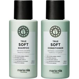 Maria Nila - True Soft Duo Travelsize - 2x100ml - Crèmespoelingen