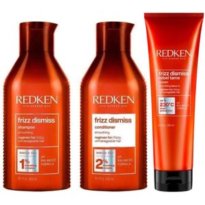 Redken - Frizz Dismiss - Shampoo - Bescherming Tegen Pluizen - 300ml