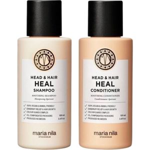 Maria Nila - Head & Hair Heal Duo Travelsize - Shampoo en Conditioner - 2x100ml