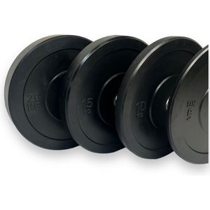 Padisport - Bumper Plates Voordeelset 100 Kg - Olympische Halterschijven - Bumper Plate 100kg - Olympische Gewichten - Halterschijven - Halterschijf 100 Kg