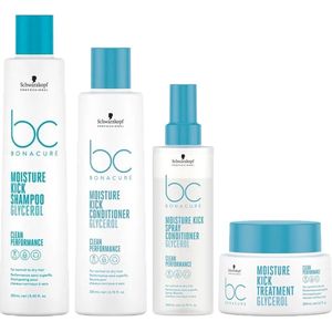 Schwarzkopf - Bonacure Moisture Kick Care XXL Set - Shampoo - 250+200+200+200ml