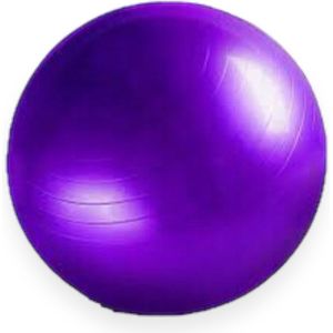 Padisport - Yoga bal - 85 cm - zwangerschapsbal - yoga bal inclusief pomp - fitnessbal - pilates bal - yoga bal paars - yoga bal 85 cm - yoga - fitness - paars
