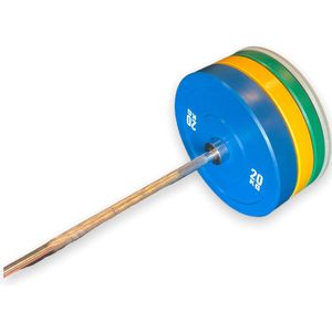 Padisport - Olympische Halterset - Halterset - 120 KG - Olympische Halterstang - Barbell Set - Barbell Met Gewichten - Halterstang Met Gewichten
