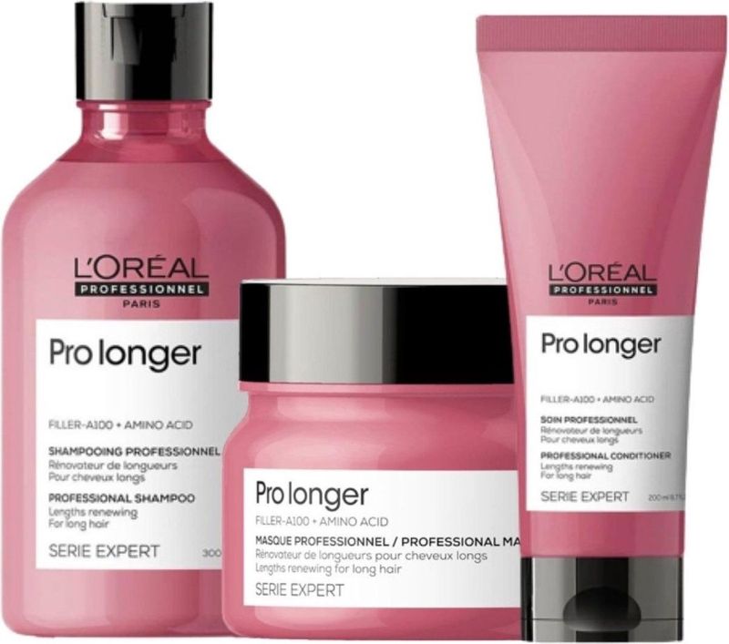 L'Oréal - Serie Expert Pro Longer Set - 300ml + 250ml + 200ml - Haarverzorging