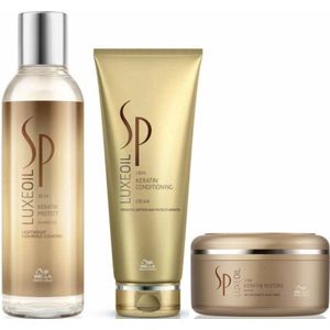 Wella SP - LuxeOil Keratin de Luxe Set - 200 + 200 + 150ml - Shampoo