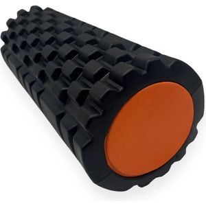 Padisport - Foamroller 2 In 1 - Zwart - Foamrollers - Foamroller Trigger Point - Foamroller Set - Foamroller Rug