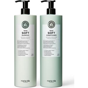 Maria Nila - True Soft Care Set - Shampoo en Conditioner - 2x1000ml