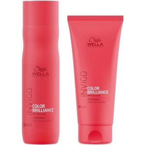 Wella - Color Brilliance Fine Hair Duo Set - 250 + 200ml