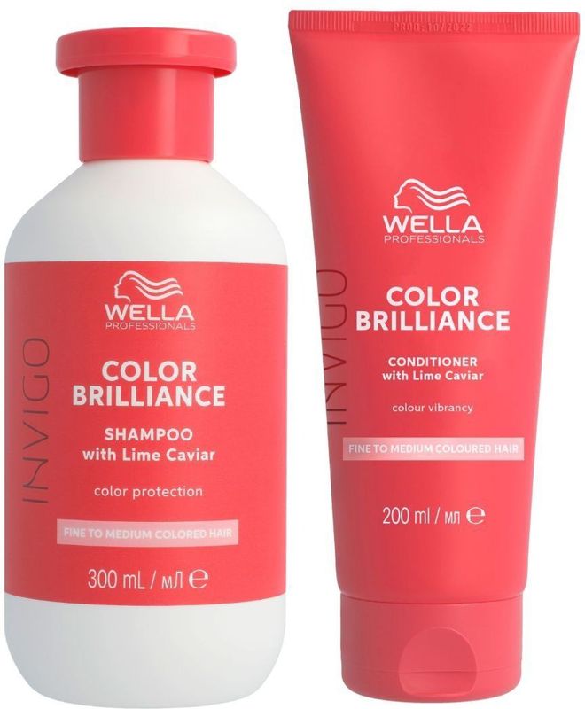 Wella - Color Brilliance - Shampoo - 300 ml - Voor Fijn tot Normaal Geverfd Haar