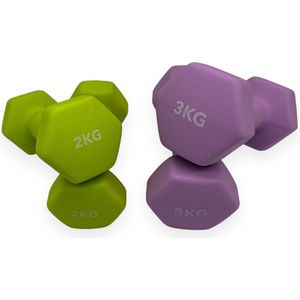 Padisport Dumbells Mix 2 En 3 Kg - Dumbells 3 Kg - Gewichten Set Halters - Gewichten Set - Gewichten Set Dumbbell - Dumbells Set - Dumbells - Dumbbells - Halters - Dumbell - Fitness Gewichten - Gewichten - Dumbellset - Gewichtjes Set