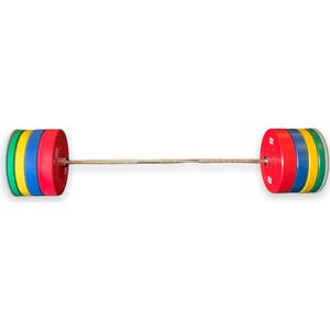 Padisport - Olympische Halterset - Halterset - 170 KG - Olympische Halterstang - Barbell Set - Barbell Met Gewichten - Halterstang Met Gewichten